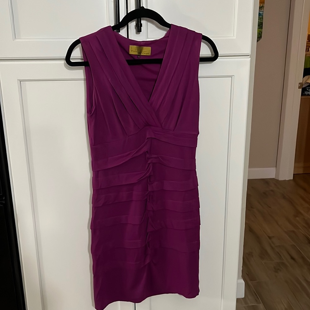 Nicole Miller dress Size M - Color cranberry/purple